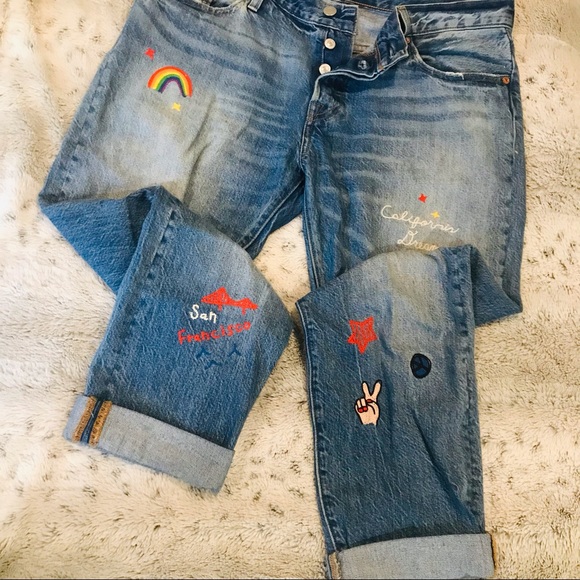 LEVI’S 501 California Dreamin’ Jeans - Picture 5 of 9